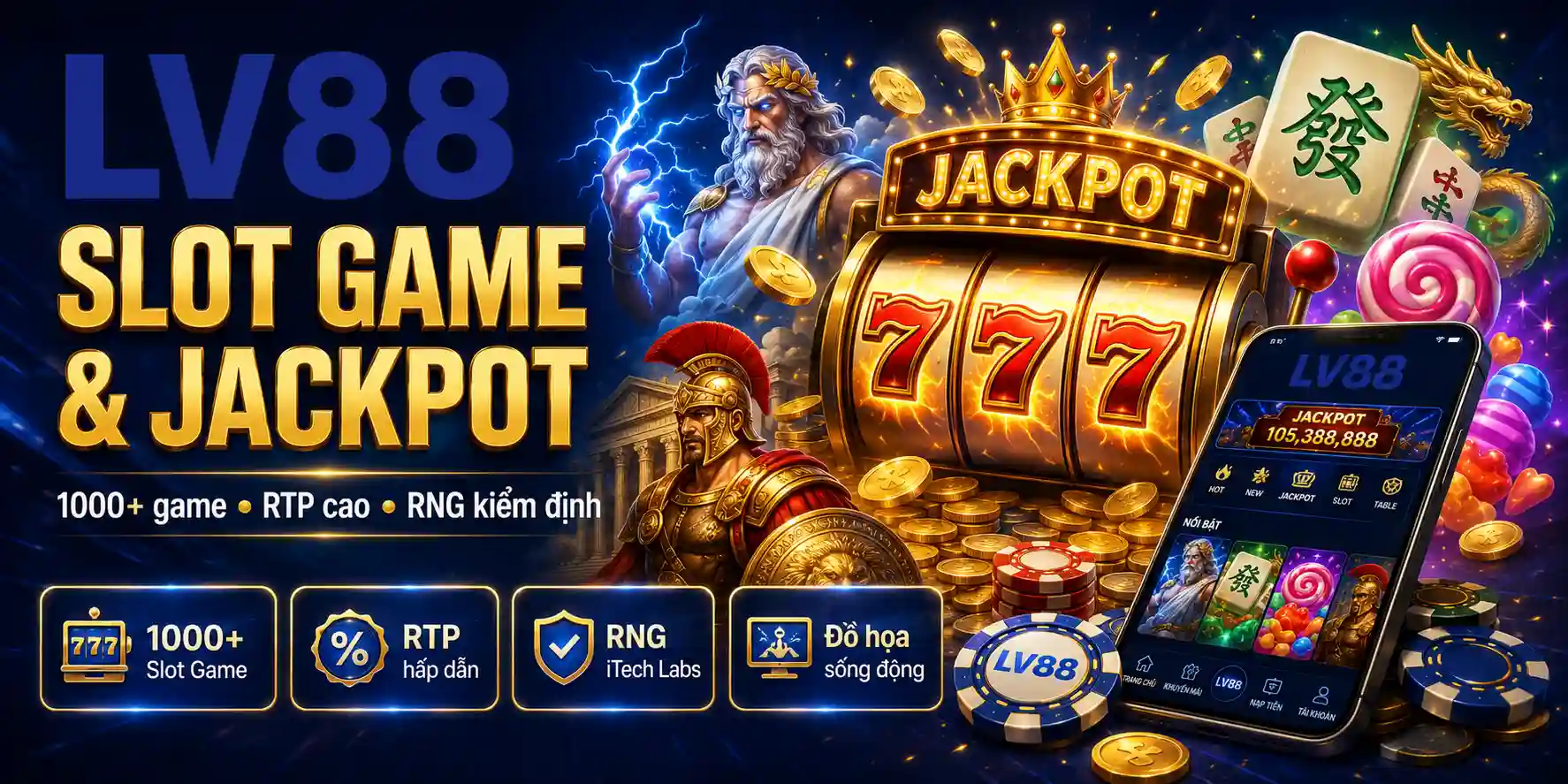 LV88 | Trang Chủ LV88.Com Chính Thức | Cá Cược Uy Tín #1 2026 16 Slot Game Và Jackpot
