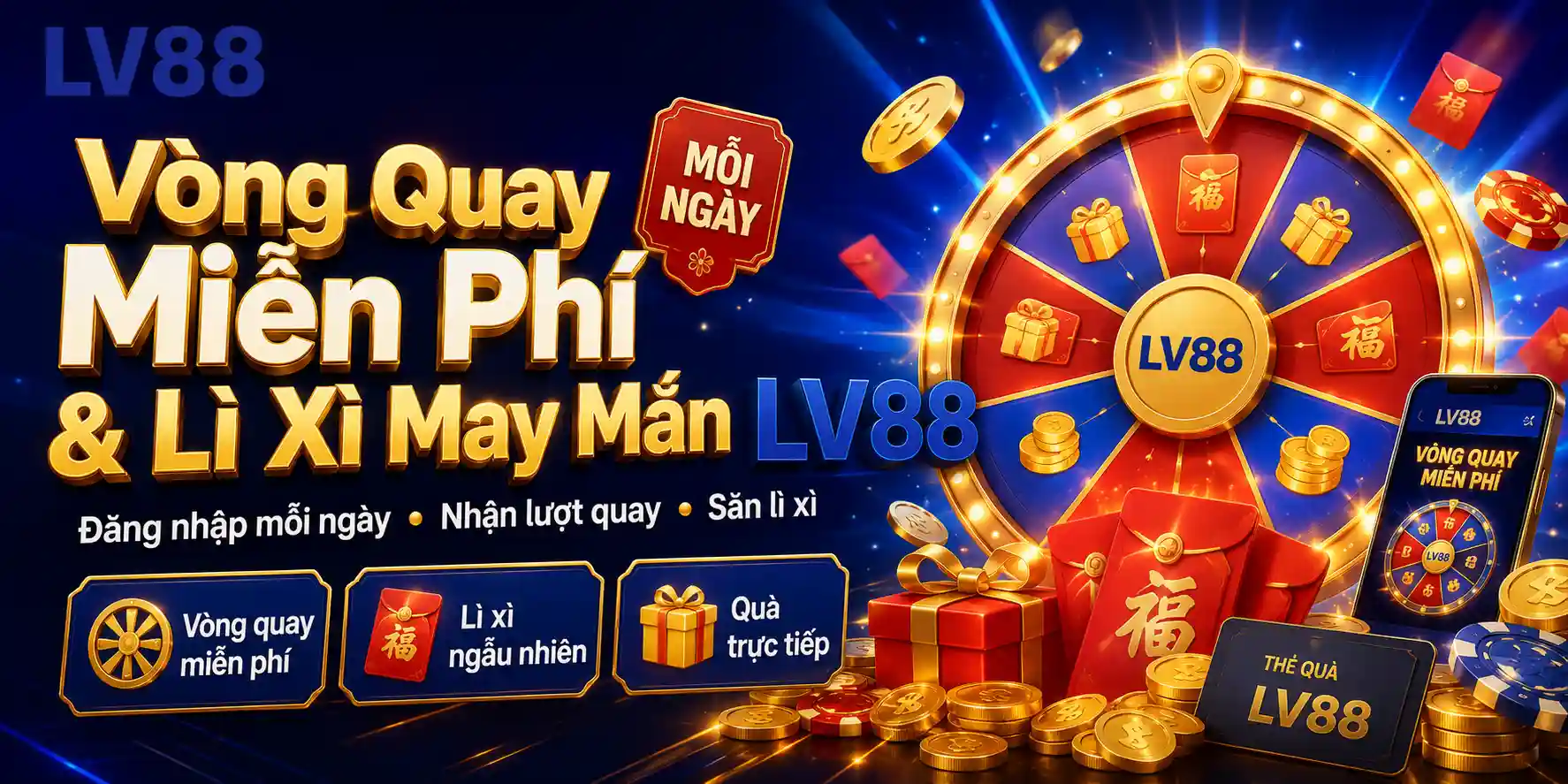 LV88 | Trang Chủ LV88.Com Chính Thức | Cá Cược Uy Tín #1 2026 19 Vòng Quay Miễn Phí Và Lì Xì May Mắn LV88
