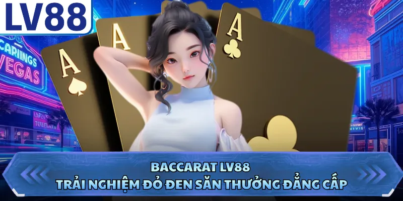 Baccarat LV88 - Trải Nghiệm Đỏ Đen Săn Thưởng Đẳng Cấp 6 Baccarat LV88 - Trải Nghiệm Đỏ Đen Săn Thưởng Đẳng Cấp