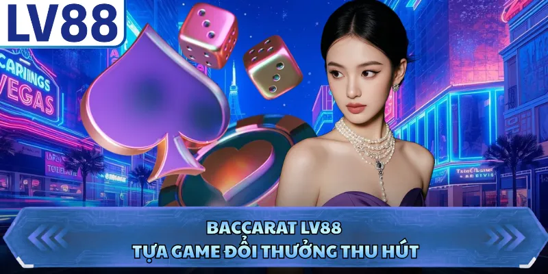 Baccarat LV88 - Trải Nghiệm Đỏ Đen Săn Thưởng Đẳng Cấp 1 Baccarat LV88 tựa game đổi thưởng thu hút
