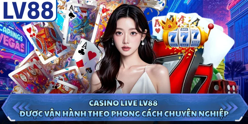 Casino live LV88 1 Casino live LV88 được vận hành theo phong cách chuyên nghiệp