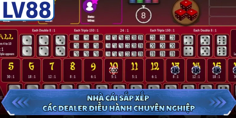 Sicbo Live LV88 - Cơ Hội Chơi Game Dân Gian Hấp Dẫn Nhất 2 Nhà cái sắp xếp các Dealer điều hành chuyên nghiệp