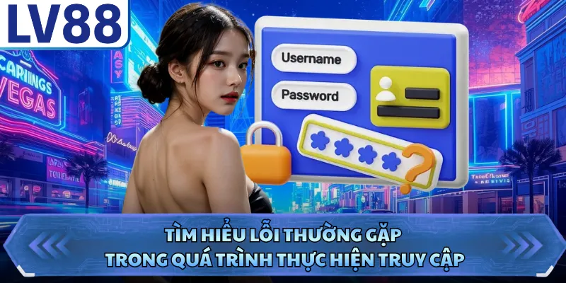Đăng Nhập LV88 4 Tìm hiểu lỗi thường gặp trong quá trình thực hiện truy cập